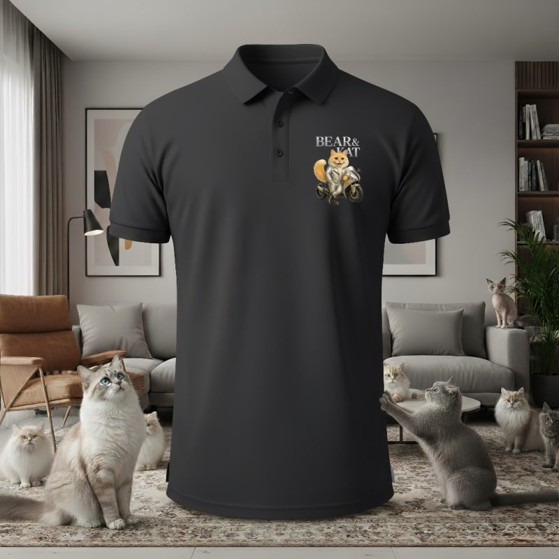 Alternative view of 🐻🐱 Polo Bear and Kat – Cool Rider Edition