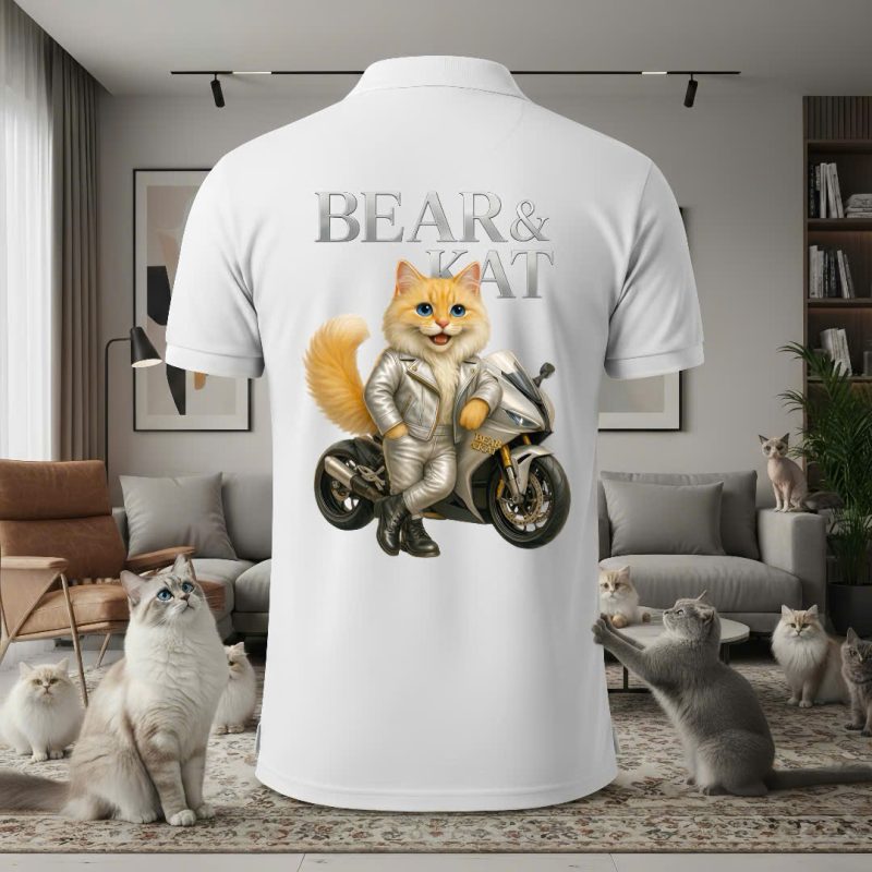 🐻🐱 Polo Bear and Kat – Cool Rider Edition
