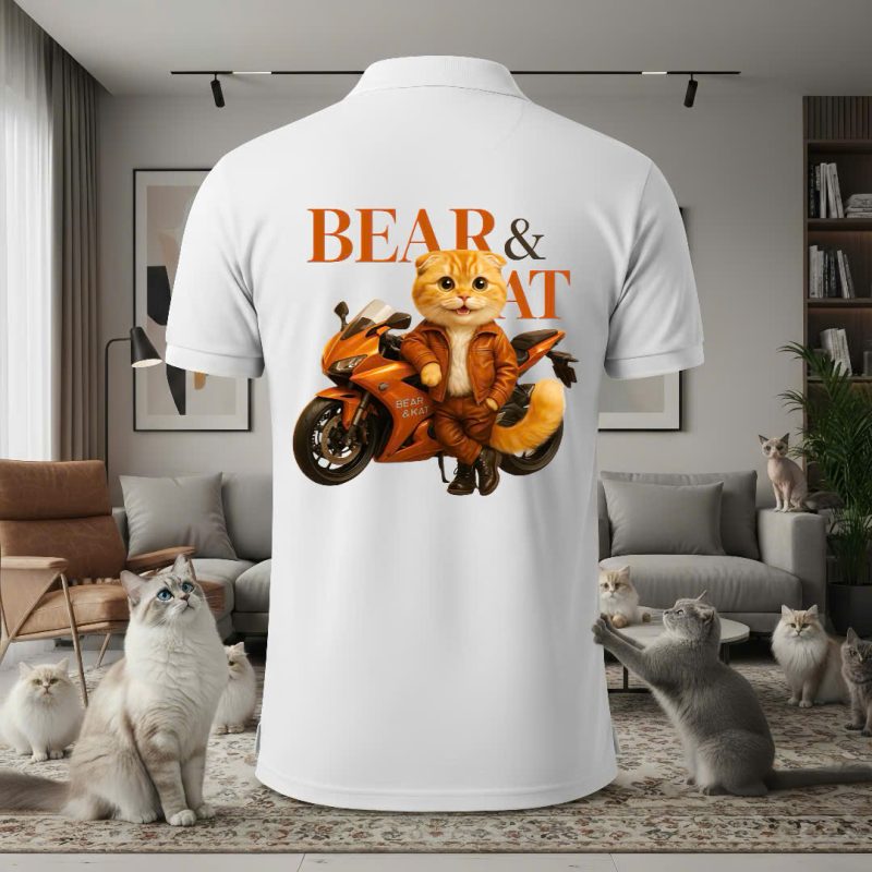 (P1)Polo Bear and Kat – Orange Rider Edition