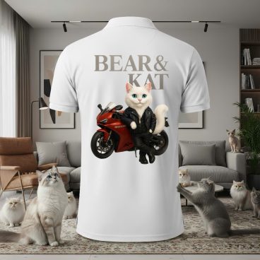 (P2)🐾 Polo Bear and Kat – Khaomanee Rider Edition